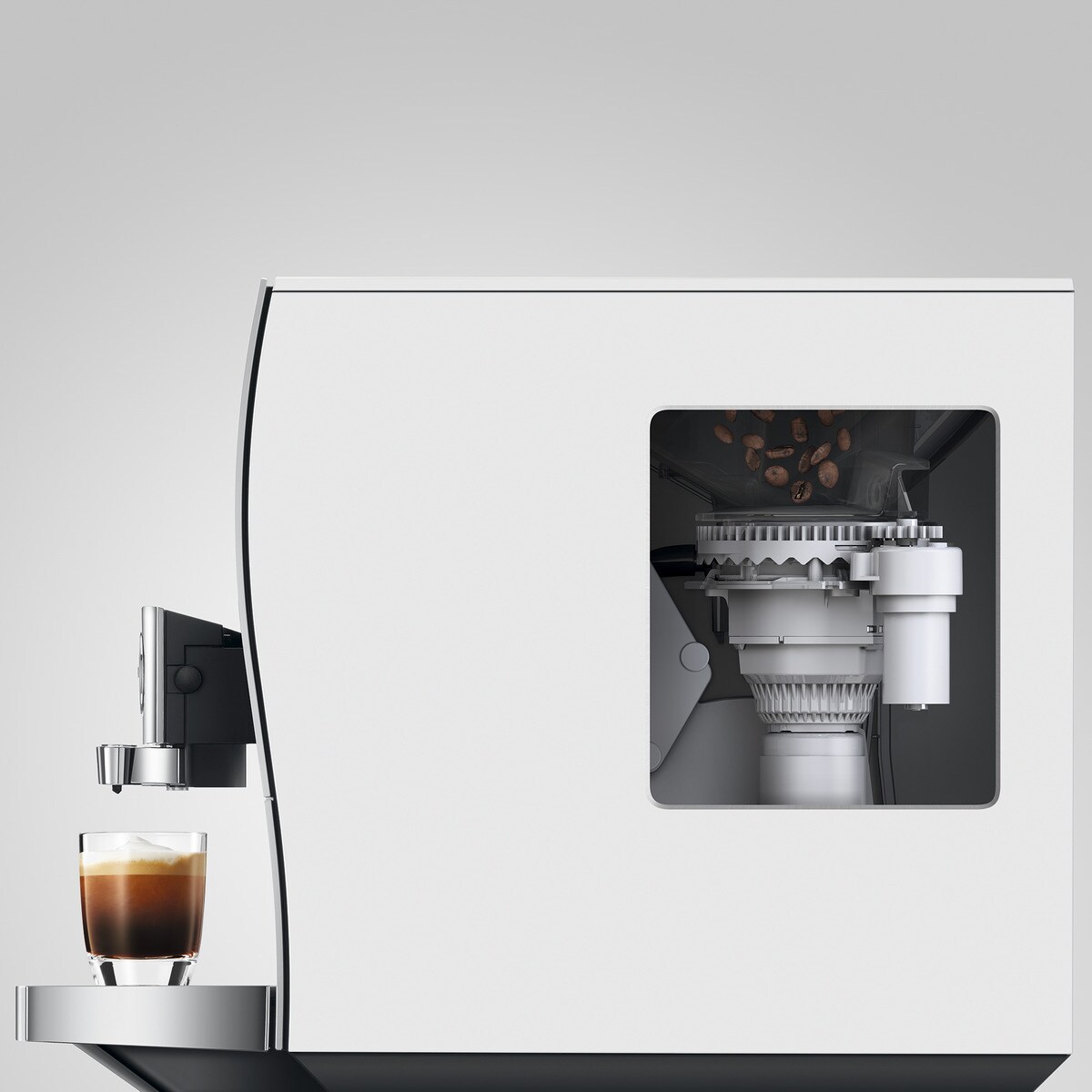 Cafetera superautomática Jura Z10 con Cold Extraction con conexión WiFi Blanco-5