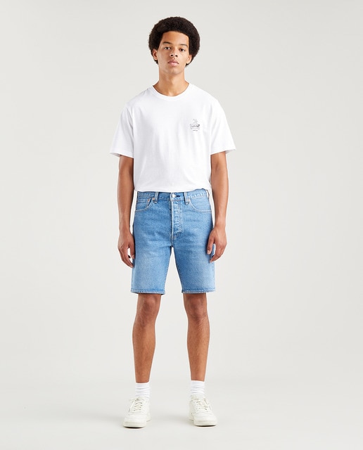 Bermuda vaquera 501® de hombre azul lavado medio · Levi's · El Corte Inglés