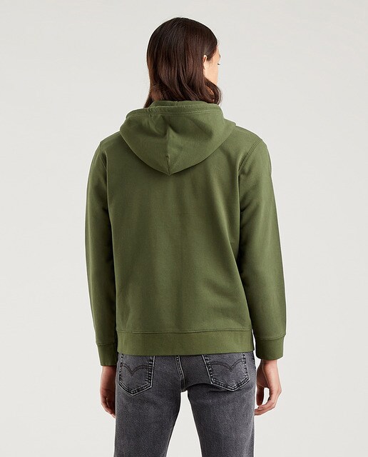 Chaqueta deportiva de hombre verde con capucha · Levi's · El Corte Inglés