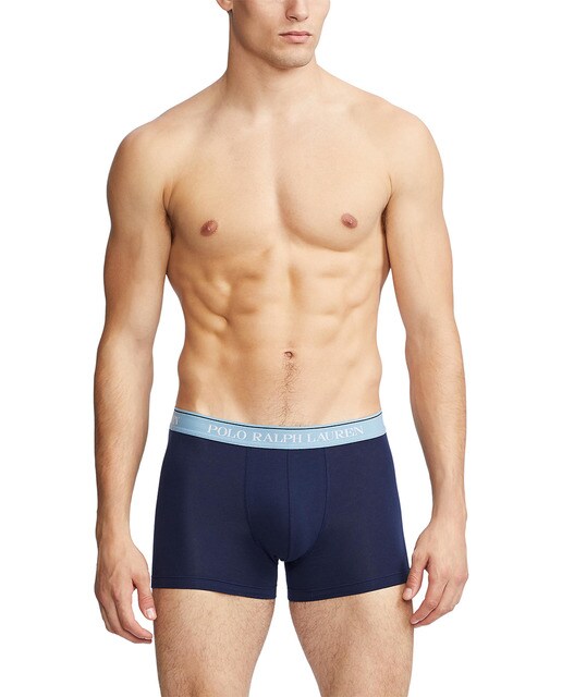Pack de tres boxers de punto de hombre azules · Polo Ralph Lauren · El Corte  Inglés