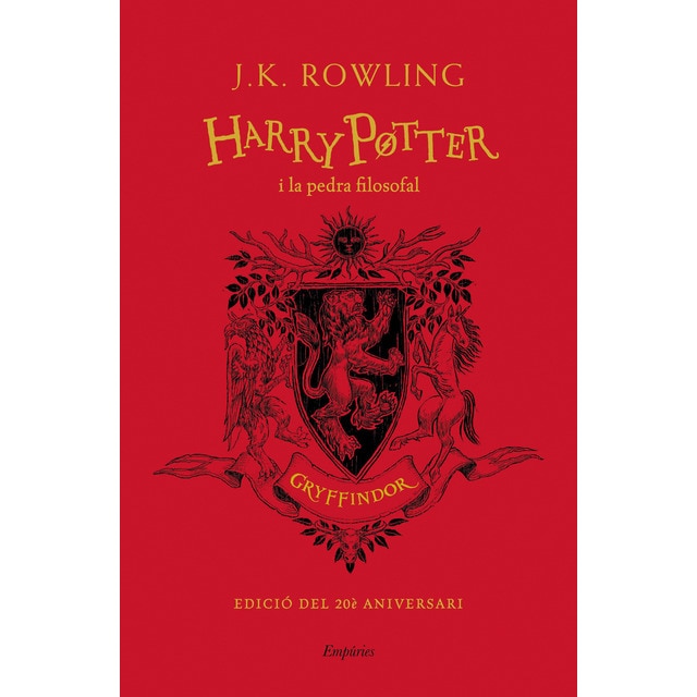 Imagem 0 de Harry Potter i la pedra filosofal (Gryffindor) TD: Edició del 20è Aniversari (Capa dura)