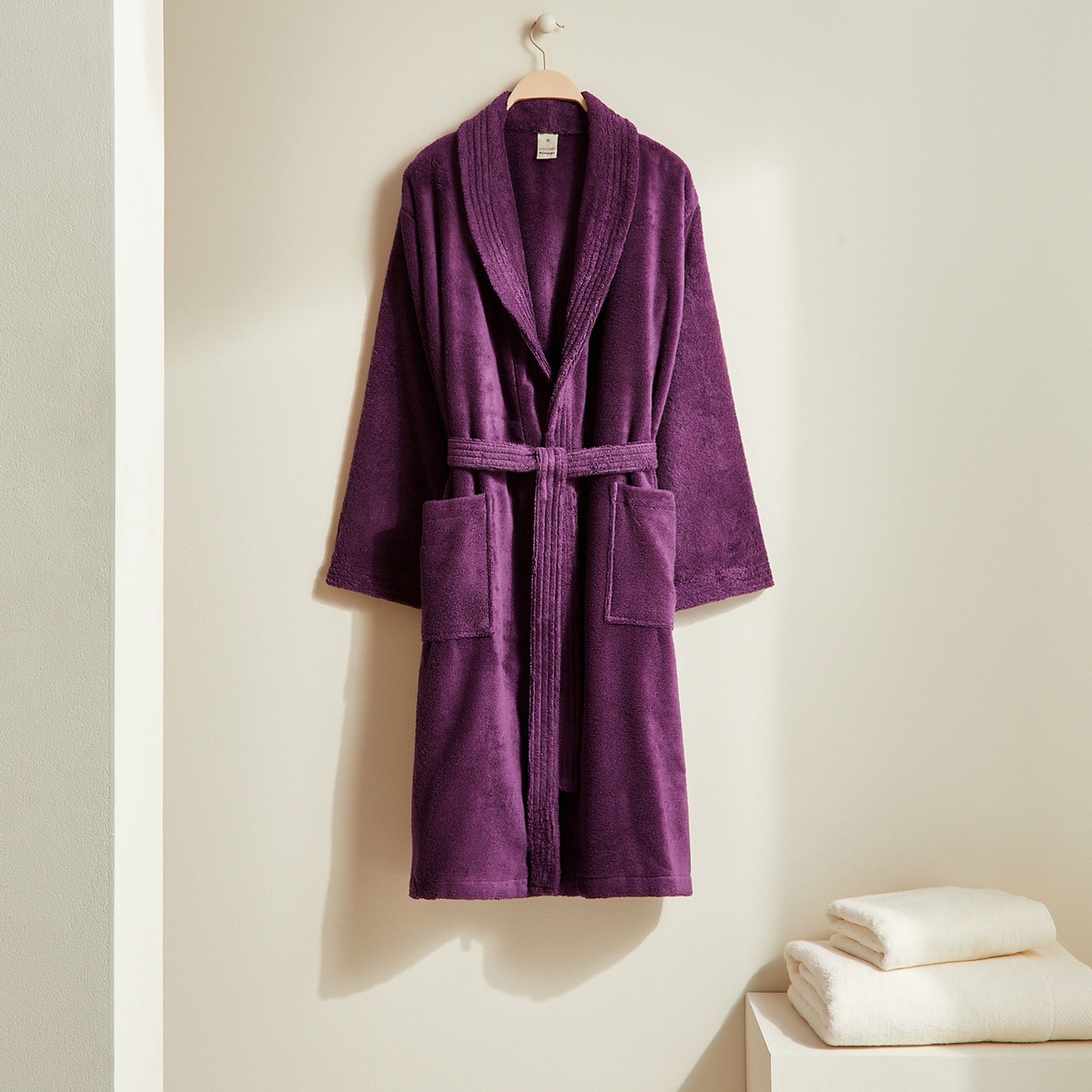 Peignoir unisexe 450 g/m2 avec revers, Kashmir