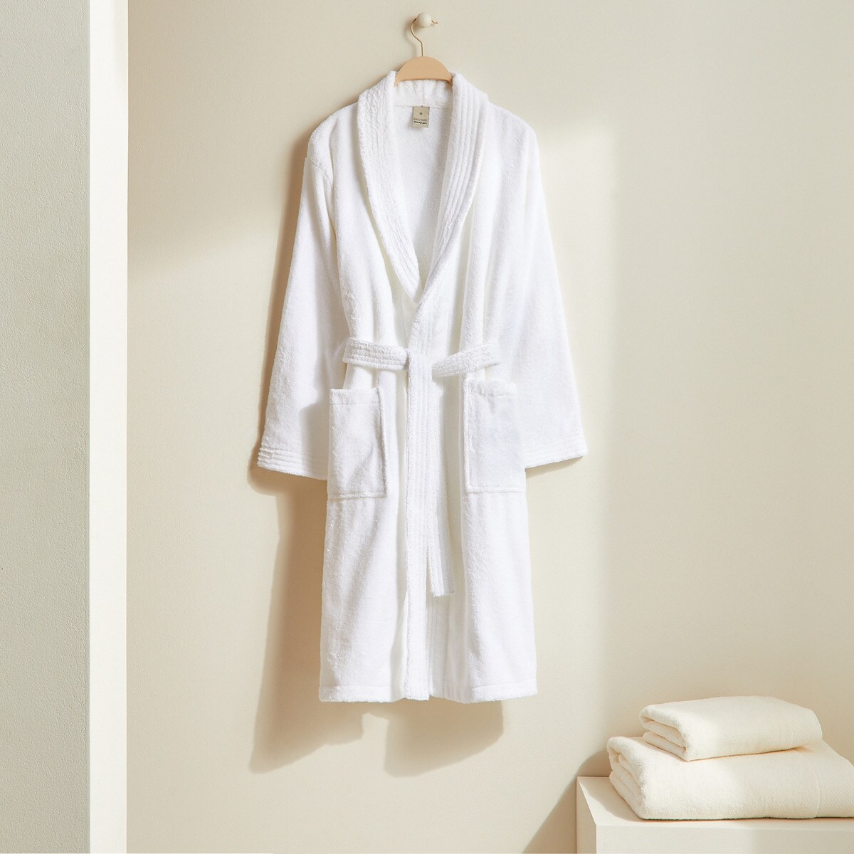 Peignoir unisexe 450 g/m2 avec revers, Kashmir