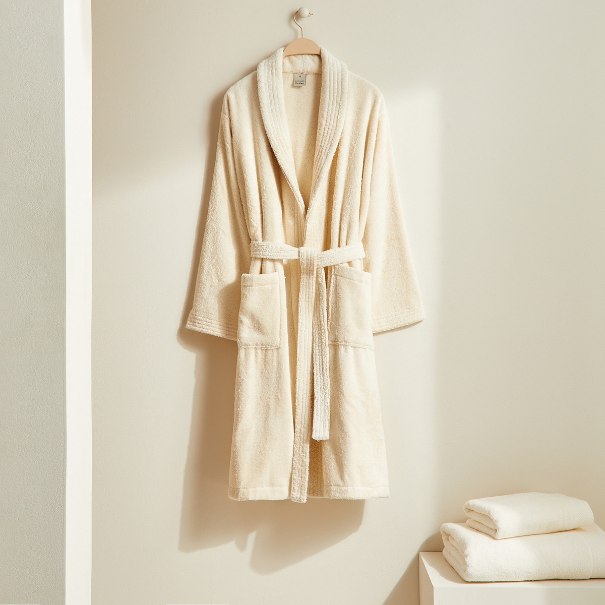 Peignoir unisexe 450 g/m2 avec revers, Kashmir