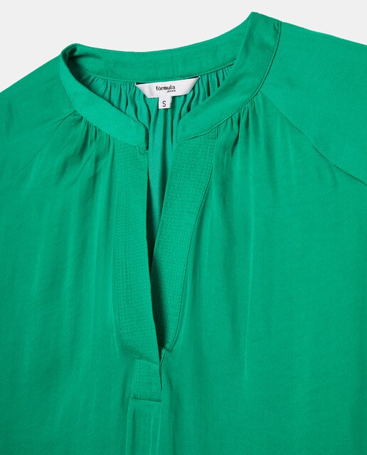 Camisa de mujer lisa manga larga · Fórmula Joven · El Corte Inglés