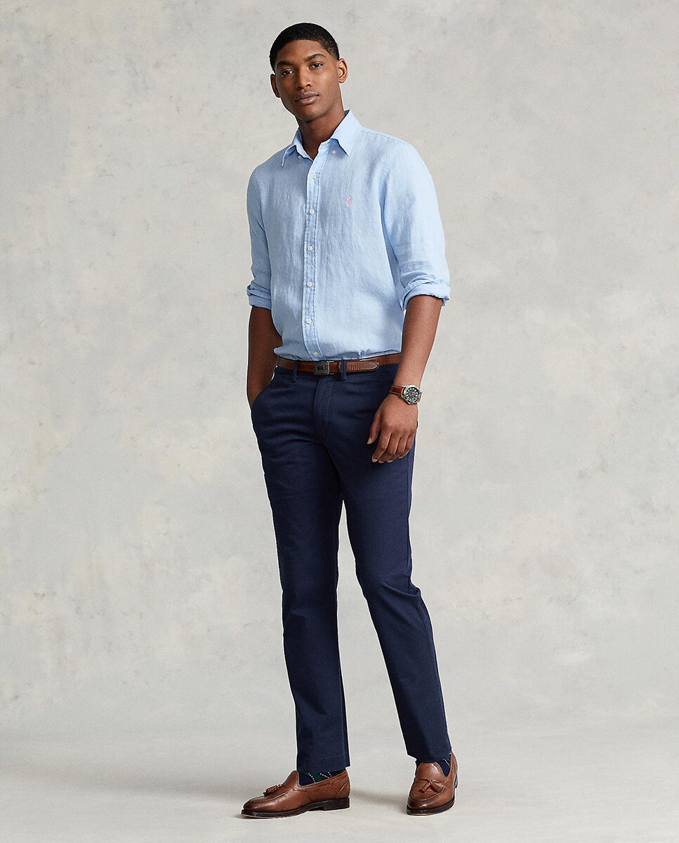 Camisa de hombre lino regular · Polo Ralph Lauren · El Corte Inglés