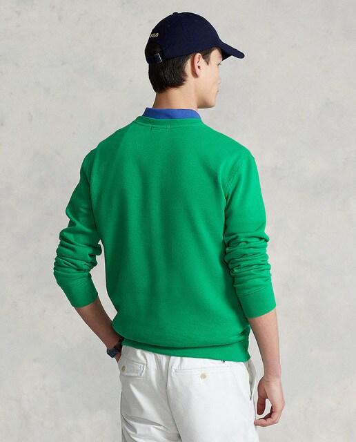 Sudadera Ralph Lauren Oso Gris Para Hombre