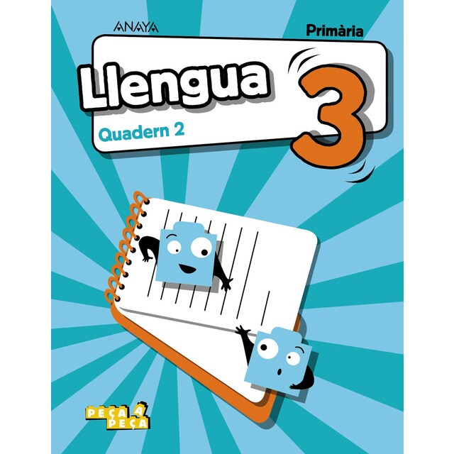 Llengua 3. Quadern 2.  (Tapa blanda)