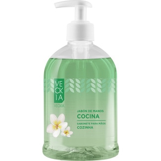 Jabón líquido de manos para cocina dosificador 500 ml - Veckia