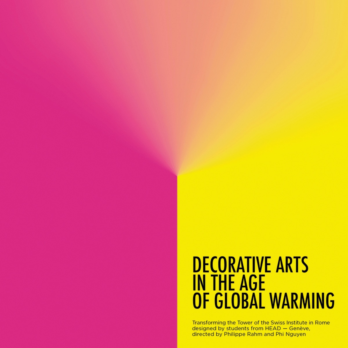 Decorative arts in the age of global warming 1