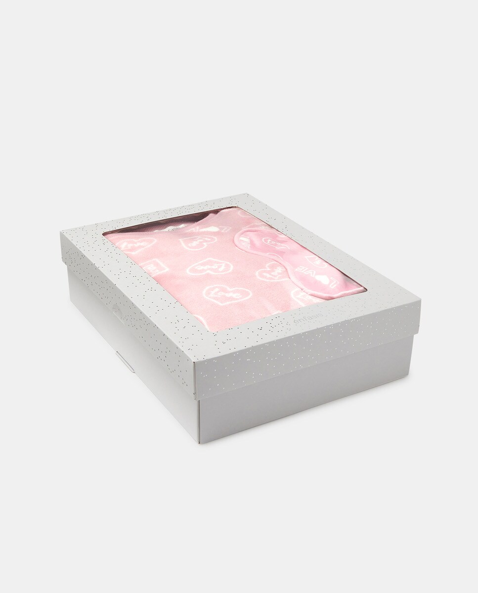 Pijama completo de mujer con estampado Love · Énfasis · El Corte Inglés