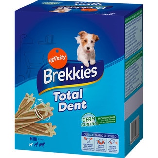 Total Dent stick para perros minis para prevenir el mal aliento y sarro caja 440 g - Brekkies