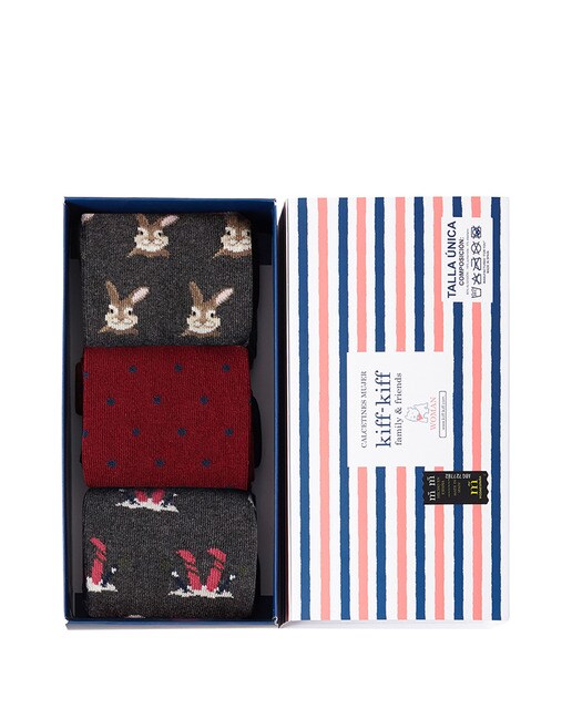 Pack calcetines Navidad de mujer · Kiff-Kiff · El Corte Inglés