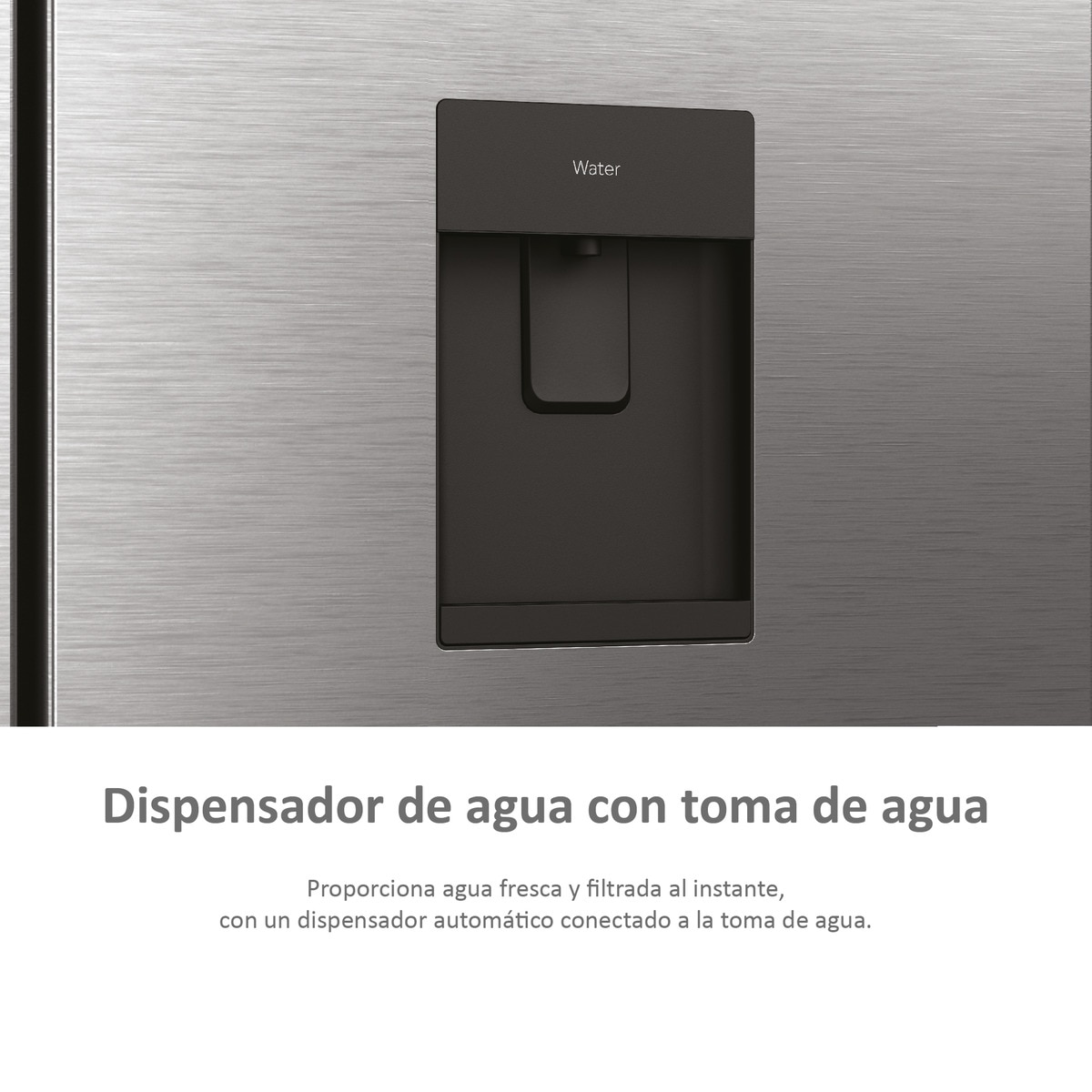 Frigorífico Americano Haier FD 83 Series 7 HFW7819EWMP de 4 Portas, No Frost, Wifi, com Dispensador e de 192,5 cm - Inox Platino Inox-8