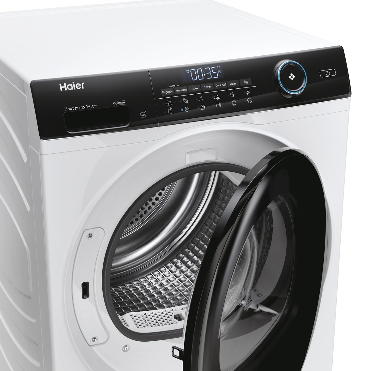 Secadora Haier 9 kg Condensación, Bomba de calor, I-Pro Series 5 - HD90 A3959S Blanco-10