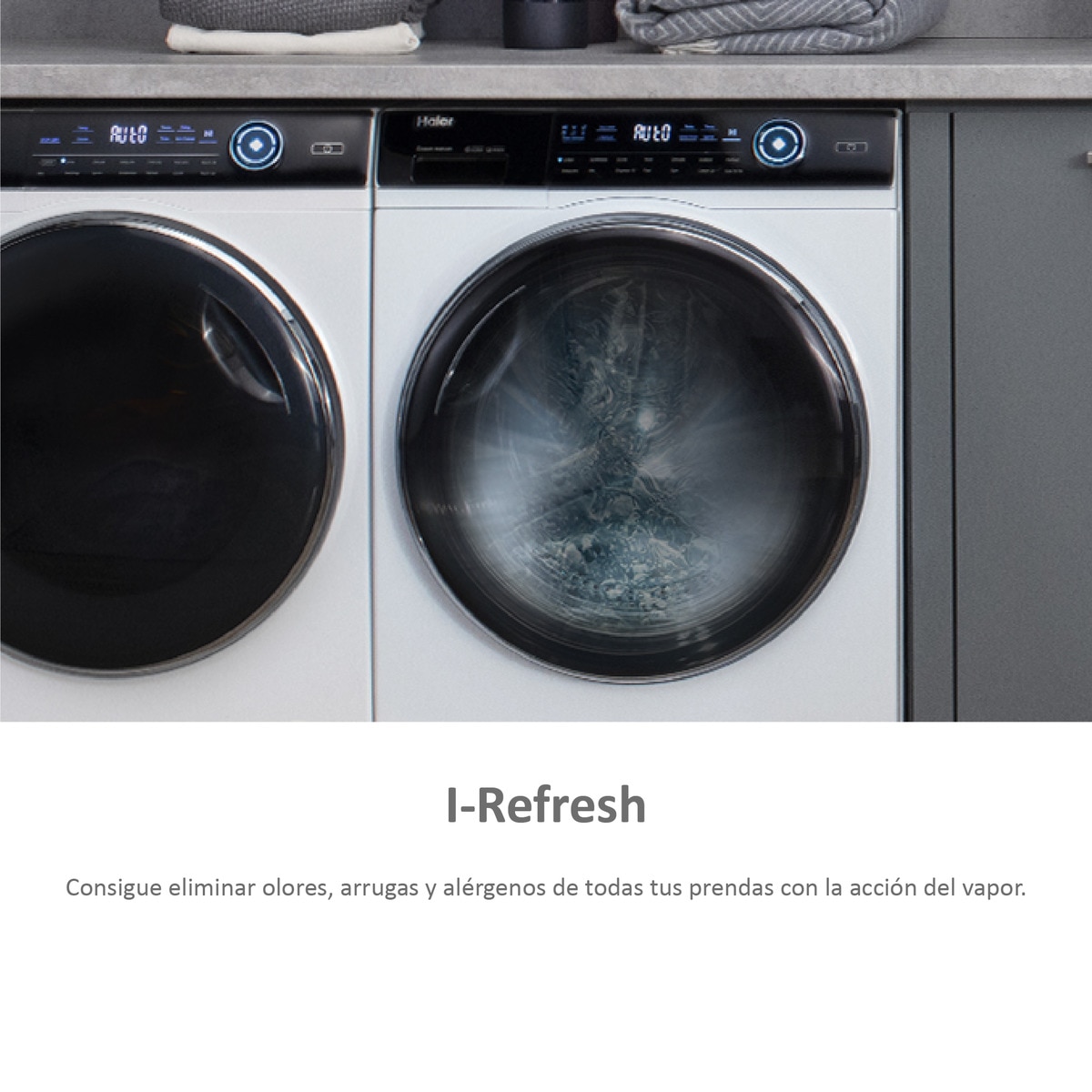 Secadora Haier 9 kg Condensación, Bomba de calor, I-Pro Series 5 - HD90 A3959S Blanco-7