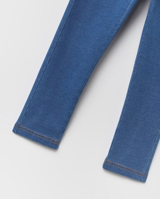 Leggins de niña denim terry · Sfera · El Corte Inglés