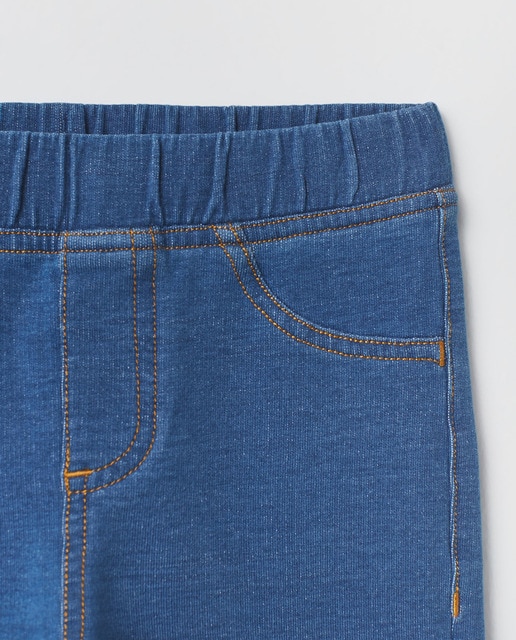 Leggins de niña denim terry · Sfera · El Corte Inglés