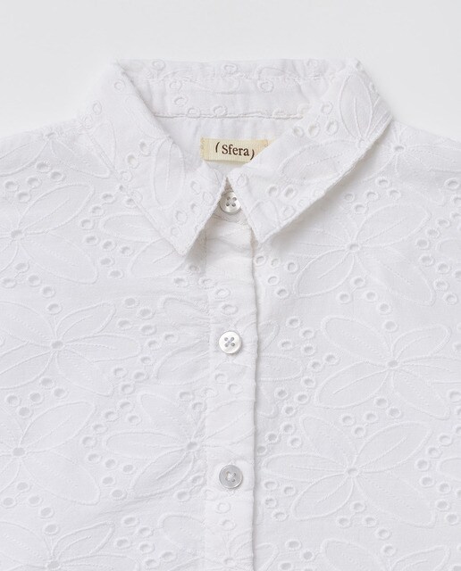 Blusa bordado ingles · Sfera · El Corte Inglés