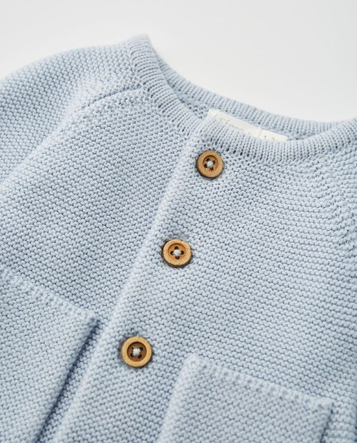Chaqueta de bebé niño en punto bobo · Sfera · El Corte Inglés