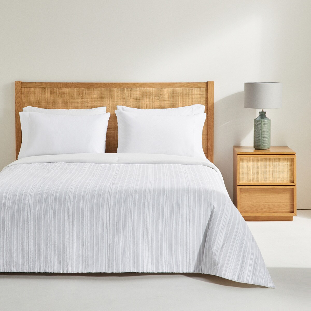 Édredon seersucker Cambridge