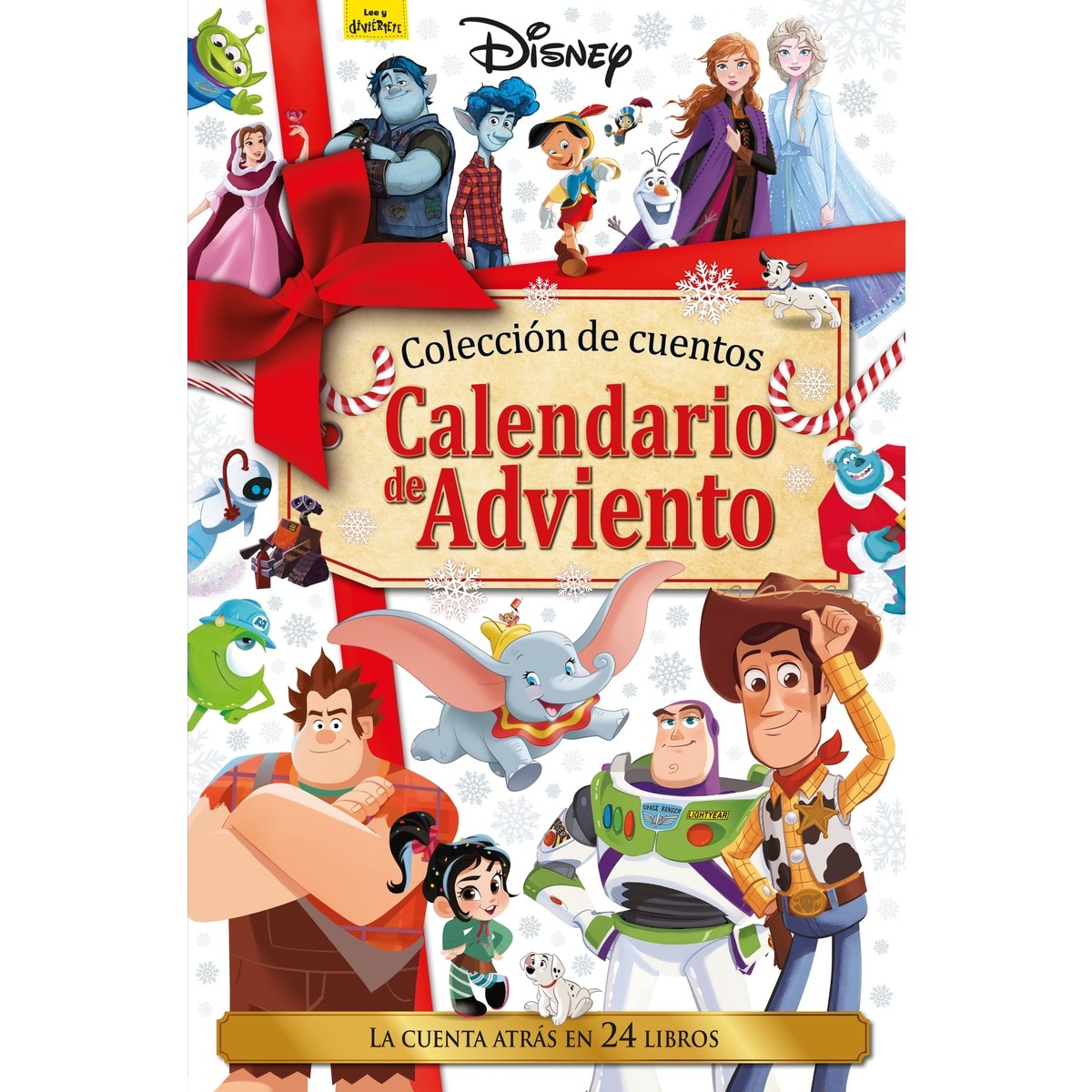 Imagem 0 de Disney. Calendario de Adviento. La cuenta atrás en 24 libros: Colección de cuentos (Capa dura)