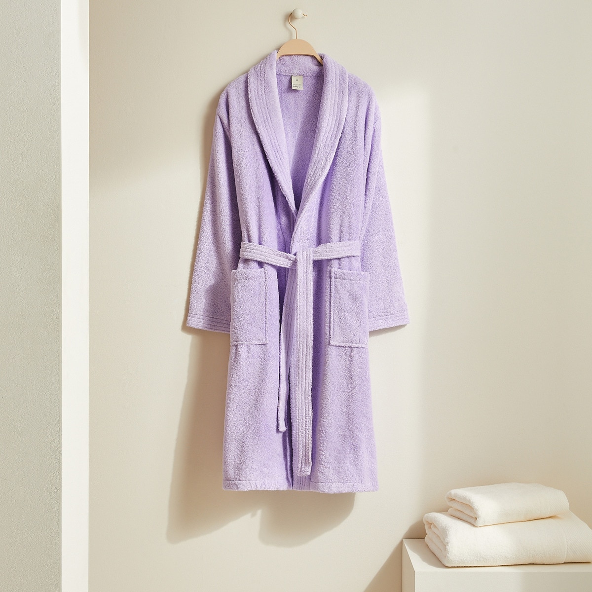 Peignoir unisexe 450 g/m2 avec revers, Kashmir