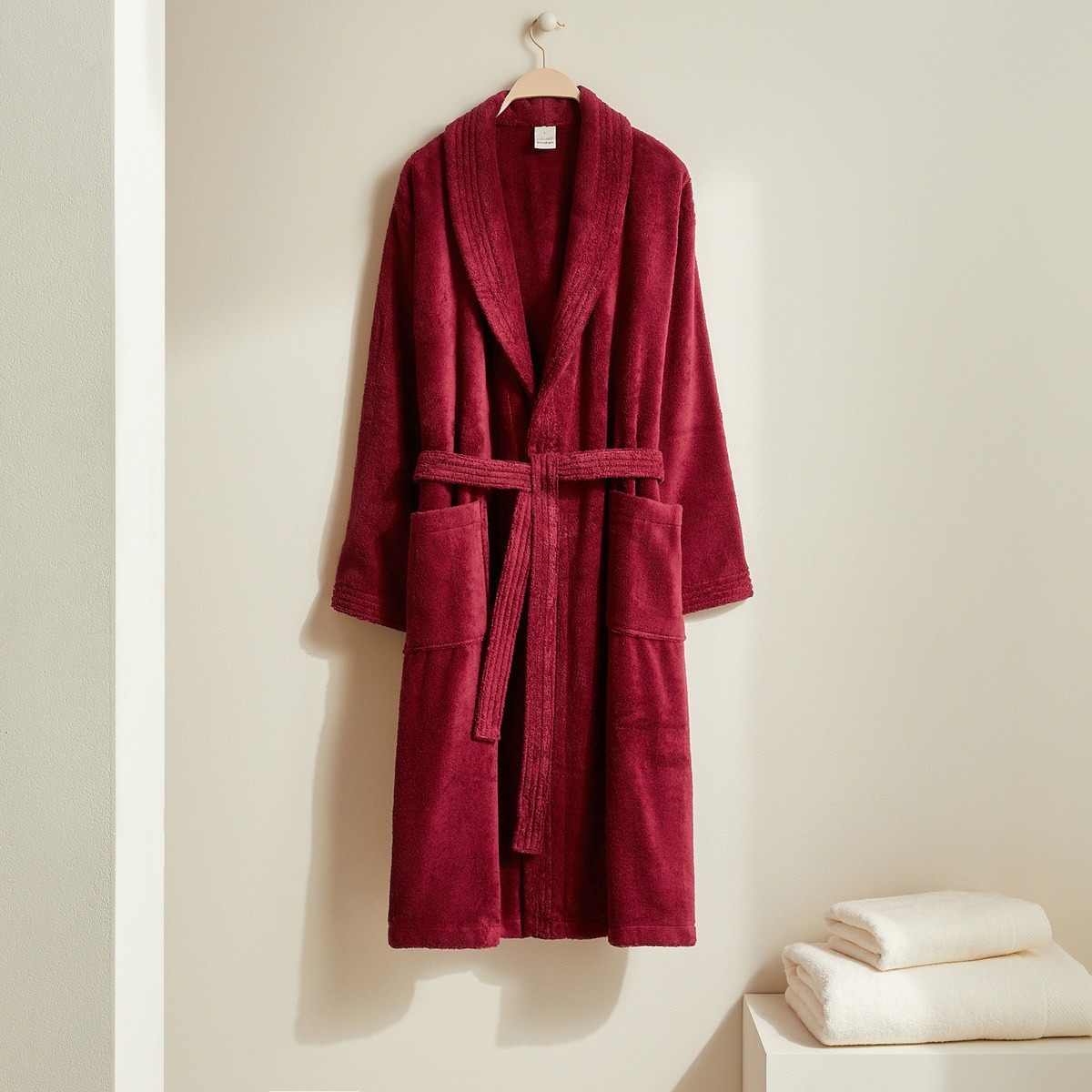 Peignoir unisexe 450 g/m2 avec revers, Kashmir