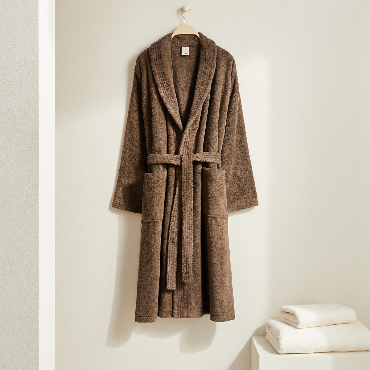 Peignoir unisexe 450 g/m2 avec revers, Kashmir