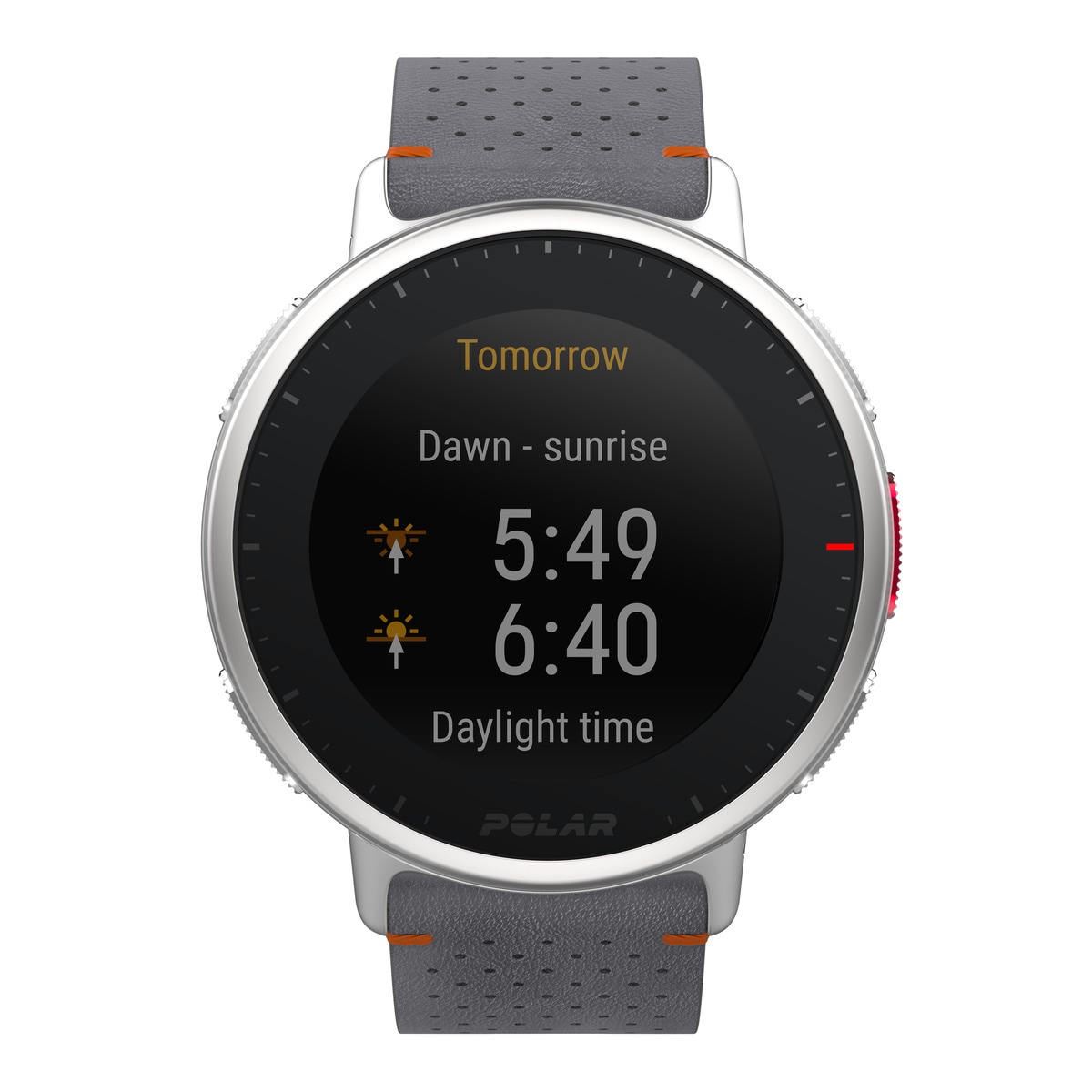 Relógio GPS Vantage V2 Shift Tamanho M-L Polar Cinzento-5