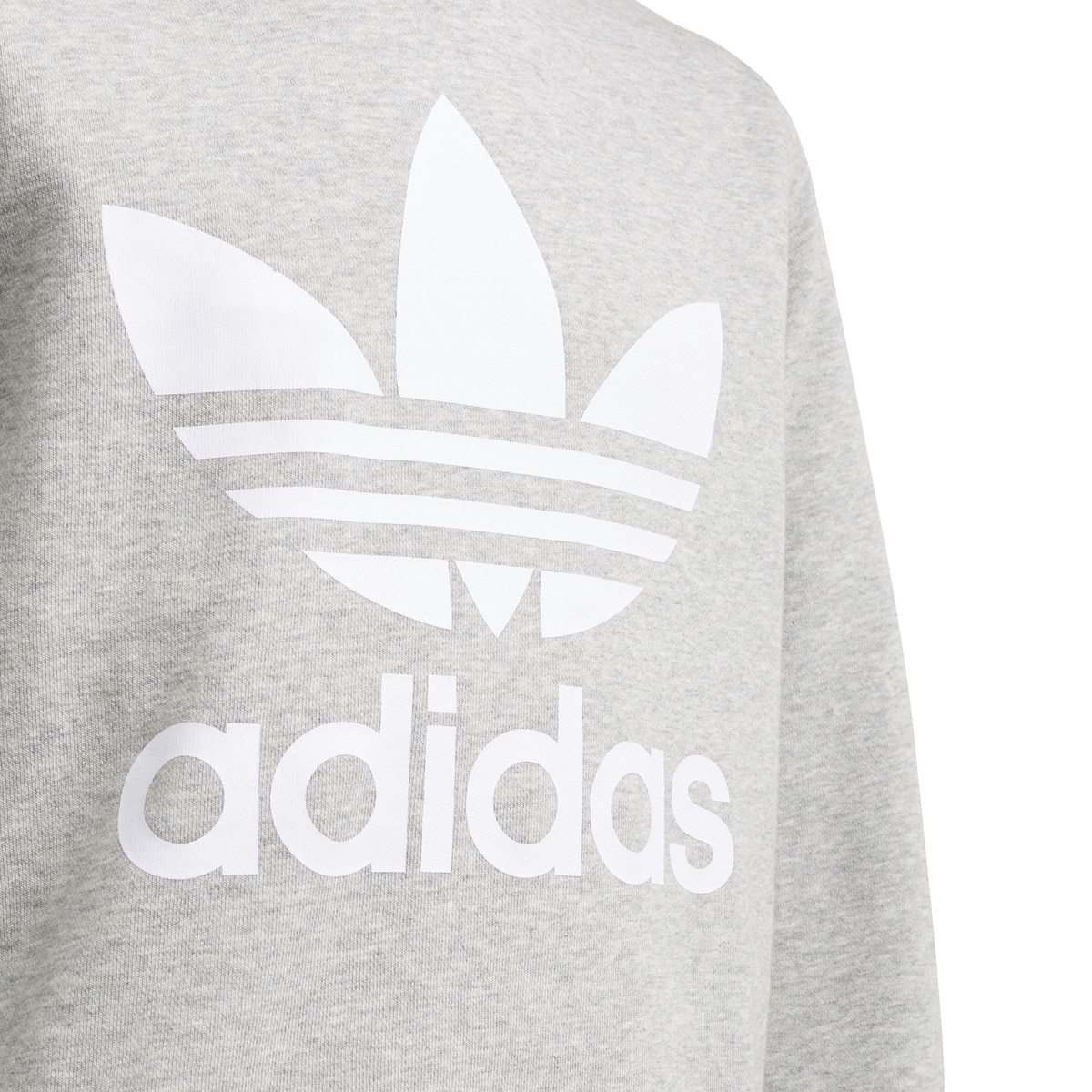 Sweatshirt de criança Trefoil adidas Originals Cinzento-5