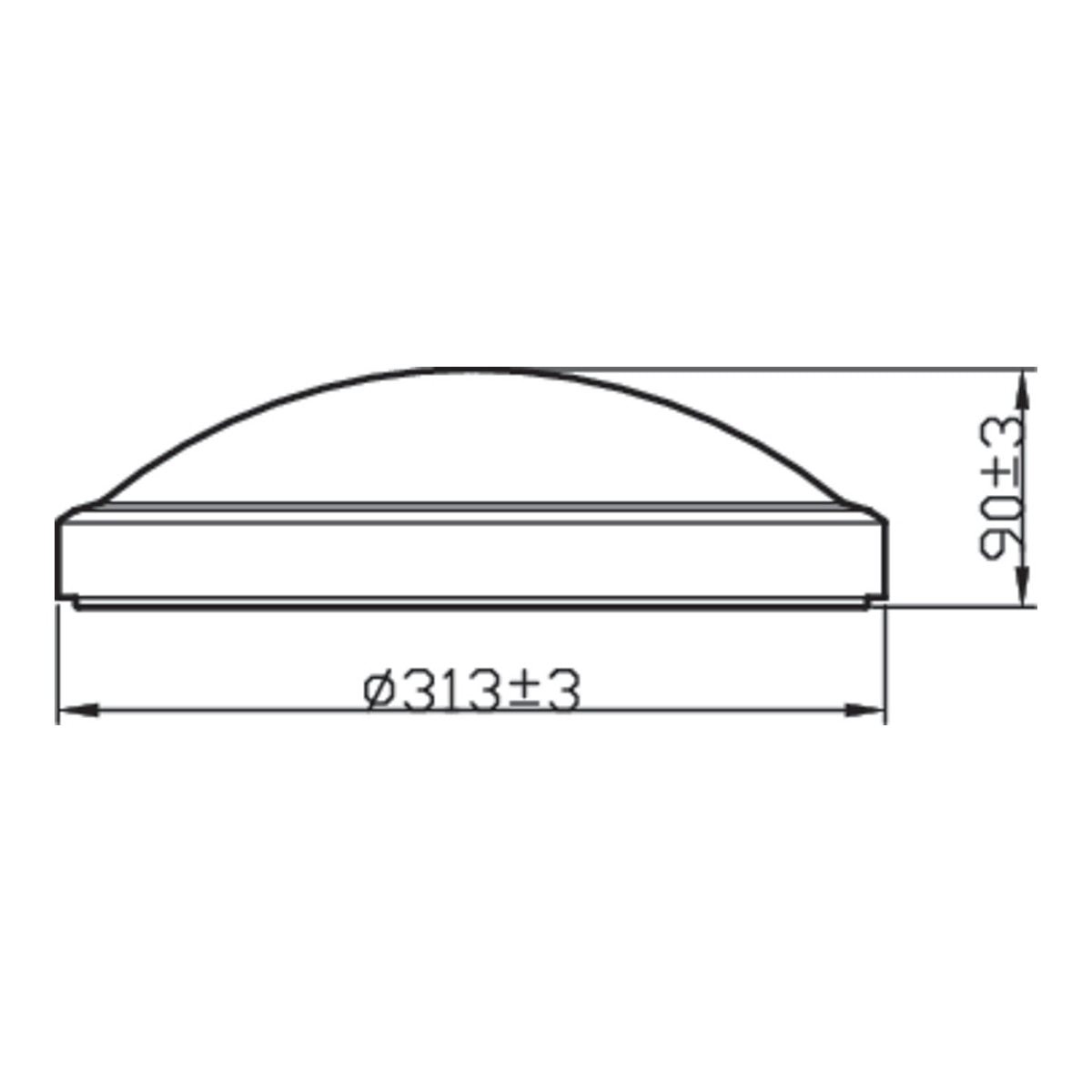 Plafón LED redondo Doris 17 W 1700 lm 4000 K Blanco-2