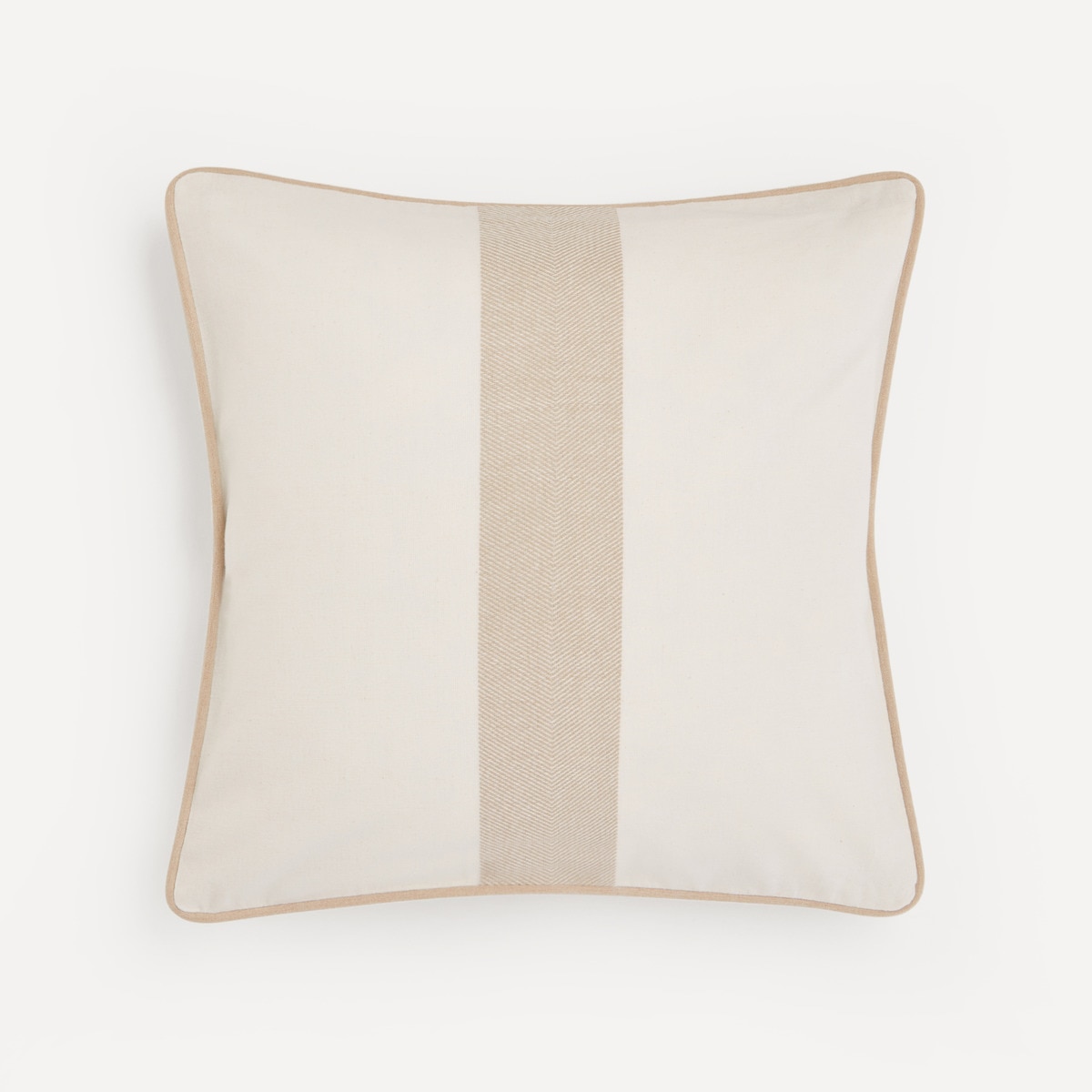 Almofada Decorativa Chevron 22 Taupe-1