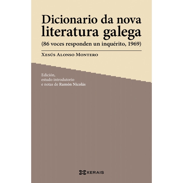 Imagem 0 de Dicionario da nova literatura galega: 86 voces responden un inquérito, 1969(Tapa blanda)