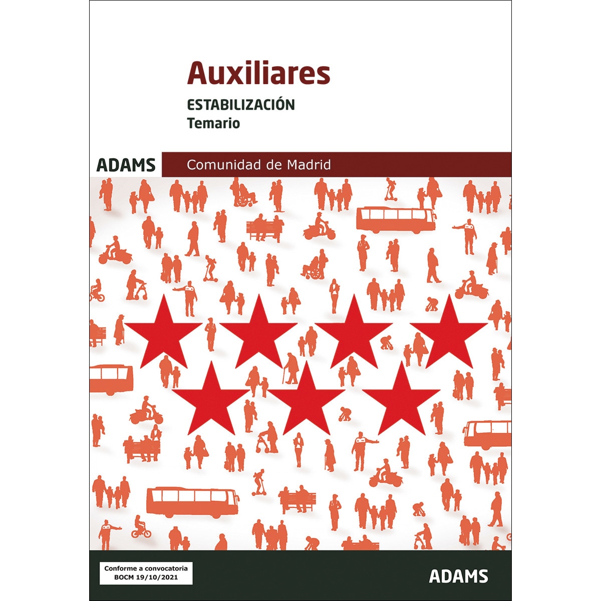 Imagen 0 de Temario auxiliares administrativos de la comunidad de madrid (estabilización) (Tapa blanda)