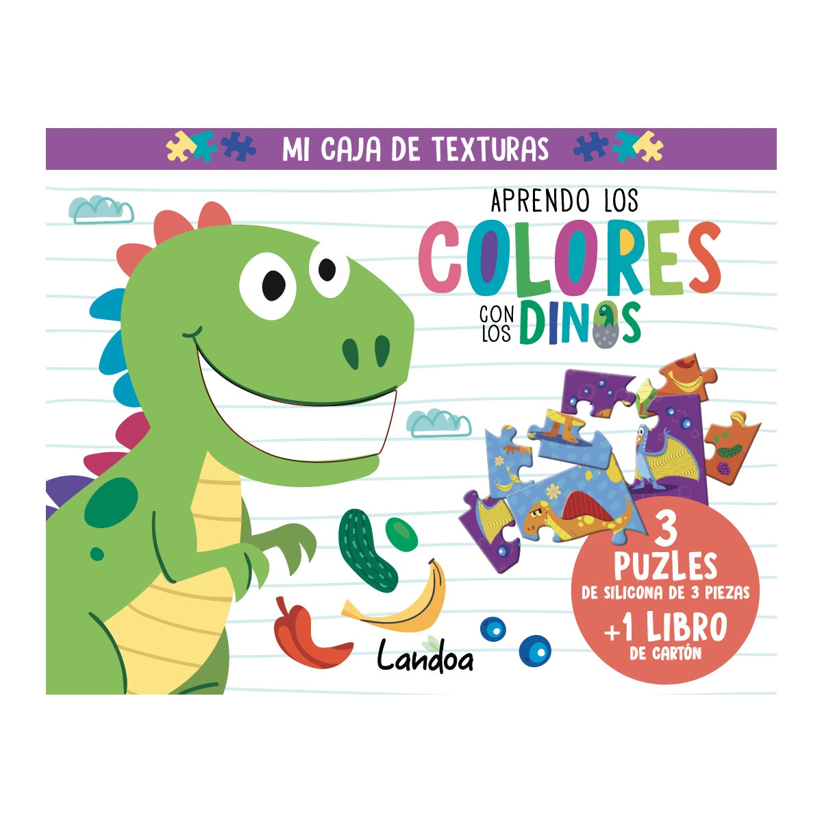 Imagem 0 de Aprendo los colores con los dinos(Tapa dura)