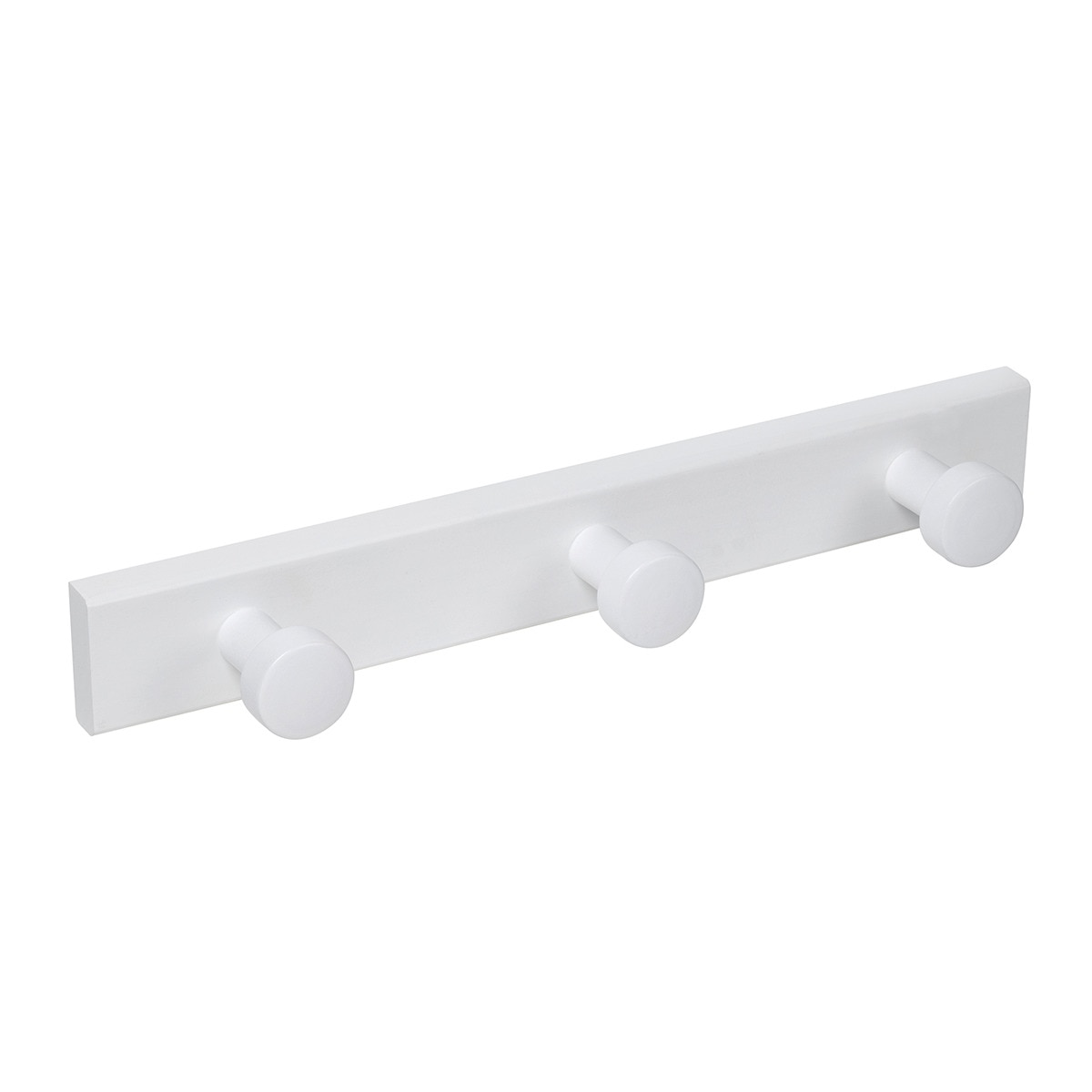 Percha Madera 3 Colgadores 913BLV3 Blanco-1