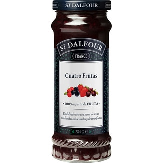 mermelada de cuatro frutas frasco 284 g - St. Dalfour