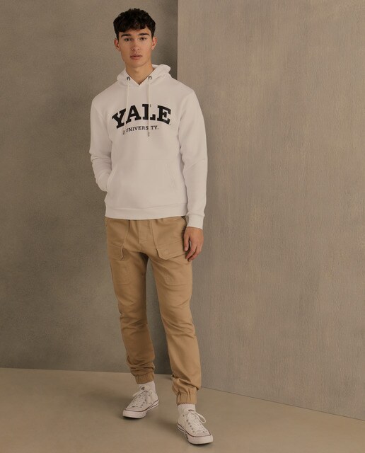 Sudadera de hombre blanca con capucha · Green Coast · El Corte Inglés