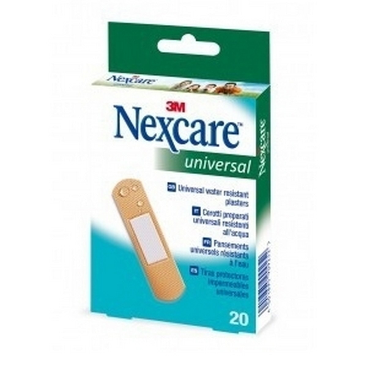 Imagem 0 de Pensos Nexcare Universal 19x76 mm - 20 un.