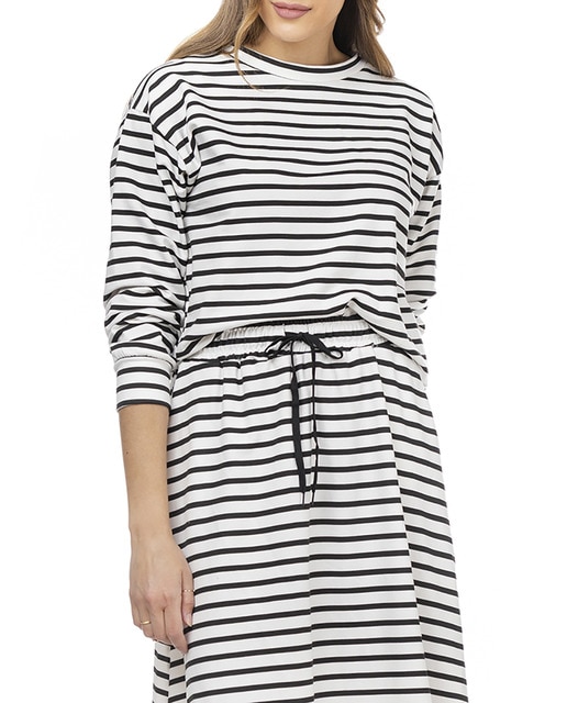 Imagen 0 de Top manga larga de rayas