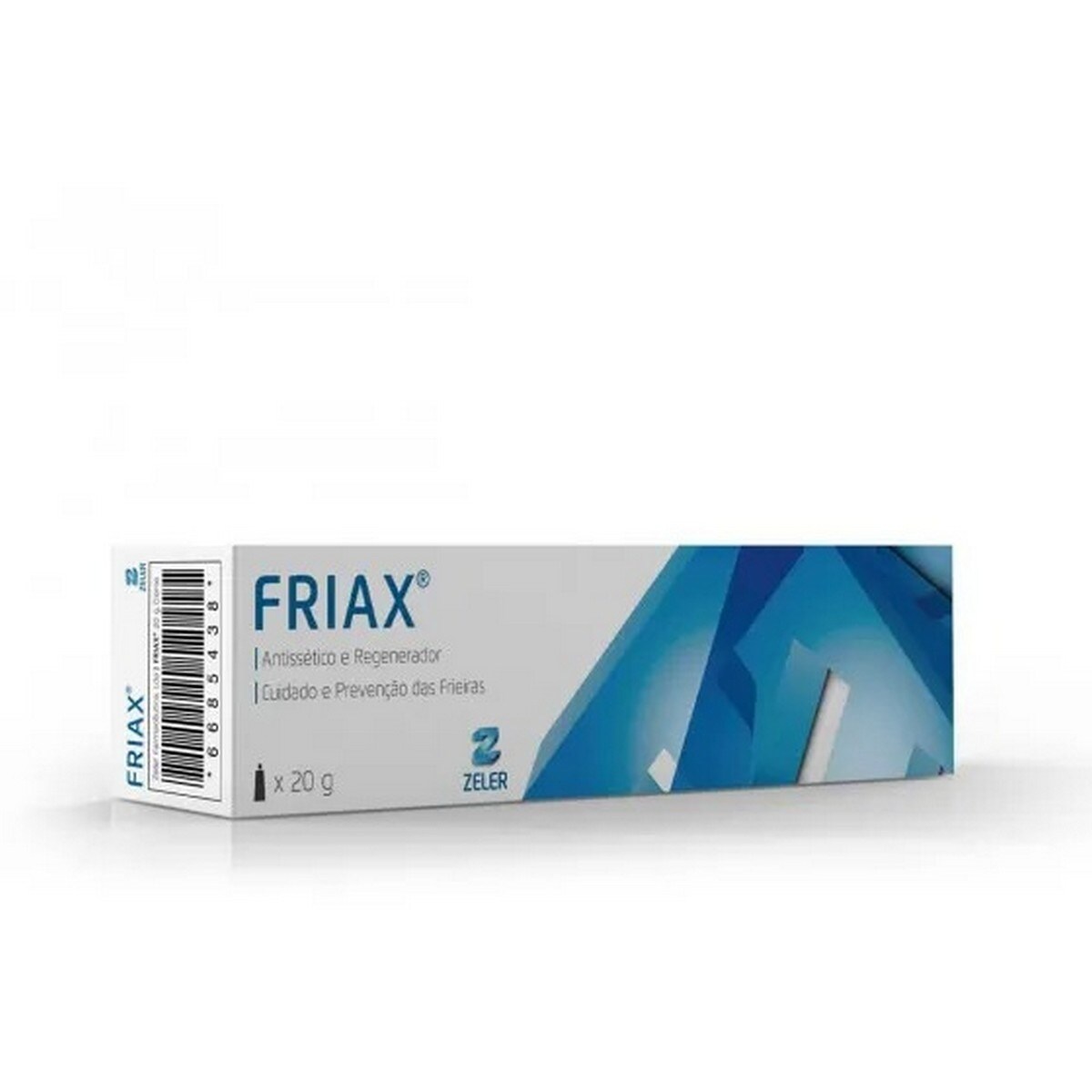 Creme Antissético e Regenerador de Frieiras 20g Friax 1
