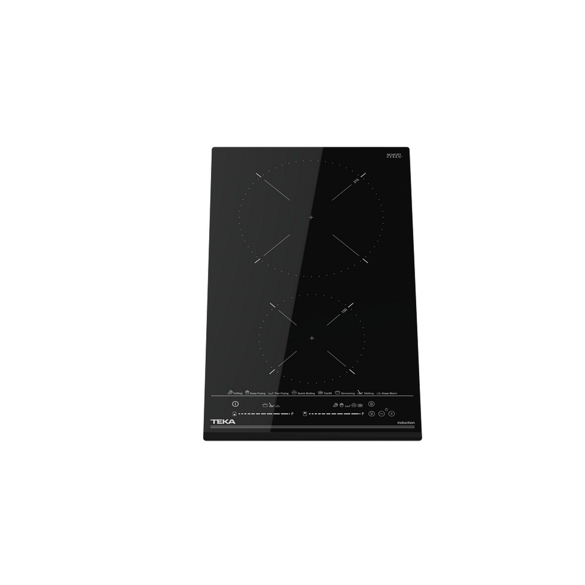 Placa Modular de Indução Teka IZC32600 MST BK Touch Control Multislider com 2 Zonas e de 30 cm - Preto Preto-3