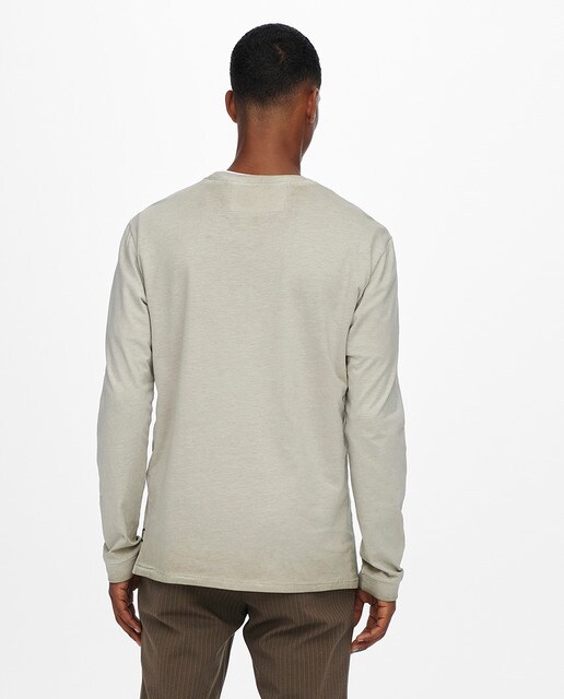 Camiseta de hombre de manga larga · Only \u0026 Sons · El Corte Inglés