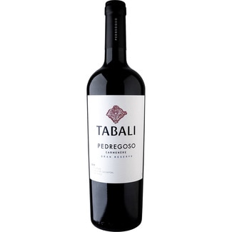 vino tinto Carménère reserva Valle del Limari Chile botella 75 cl - Tabali