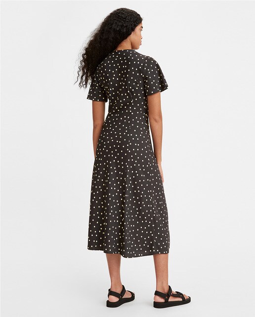 Vestido largo de manga corta con estampado de flores · Levi's · El Corte  Inglés