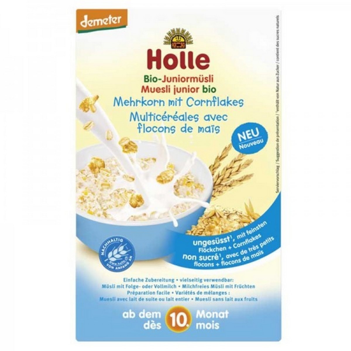 Imagem 0 de Papa Bio Muesli MultiCereais com Milho 250g Holle