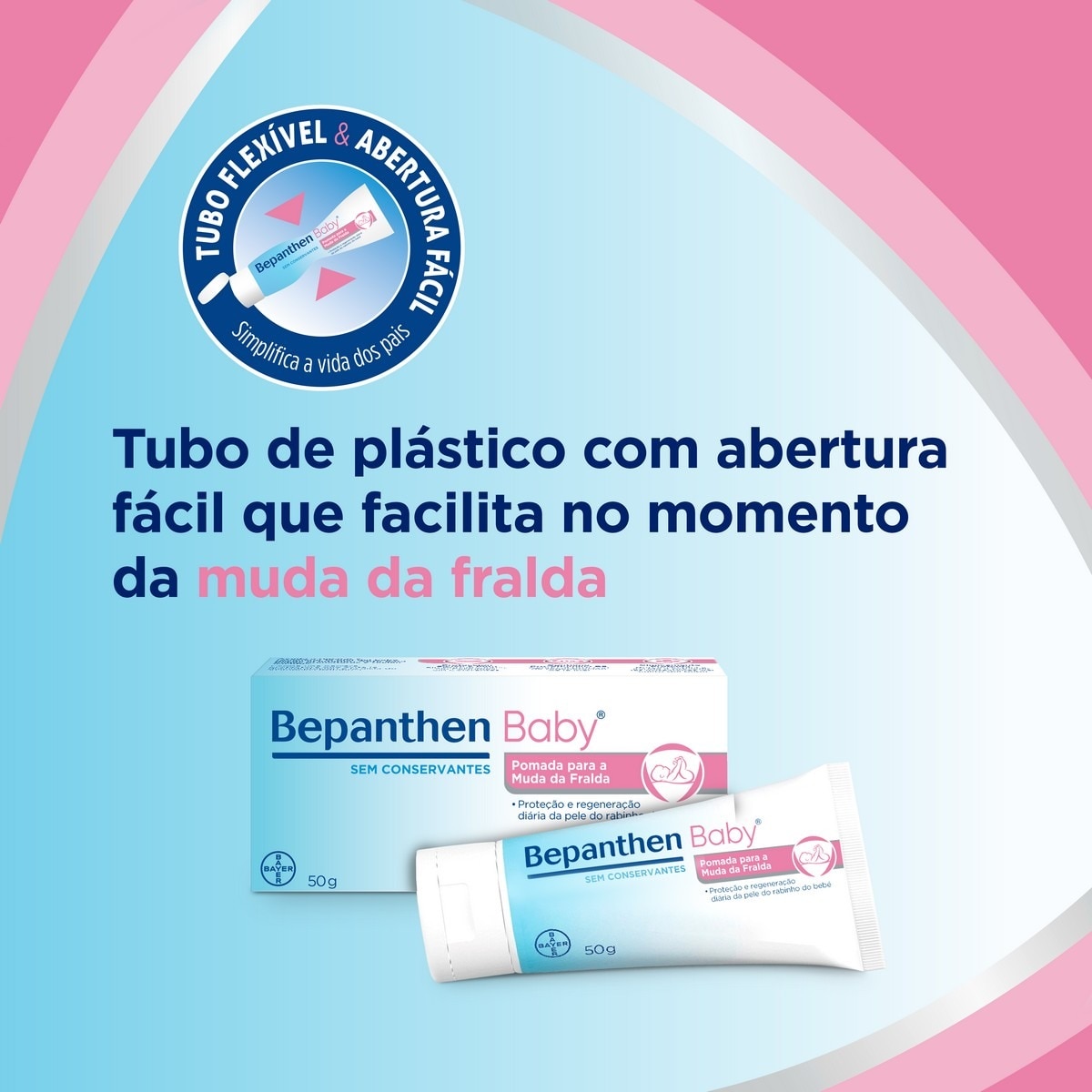 Pomada Muda Fralda Bepanthen Baby® - 50 g 4