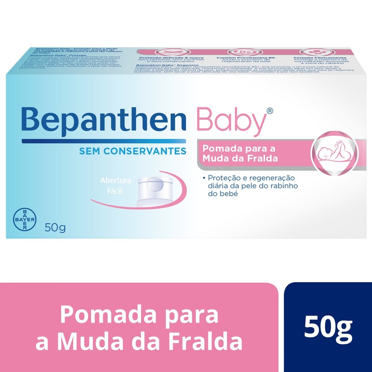 Pomada Muda Fralda Bepanthen Baby® - 50 g 2