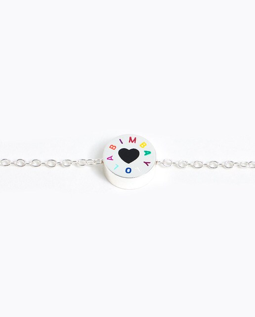 Collar Logo-Transfer plateado · Bimba y Lola · El Corte Inglés